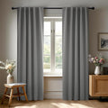 Deconovo Blackout Curtains, Thermal Insulated, W42 x L84 2 Panels, Back Tab by Deconovo