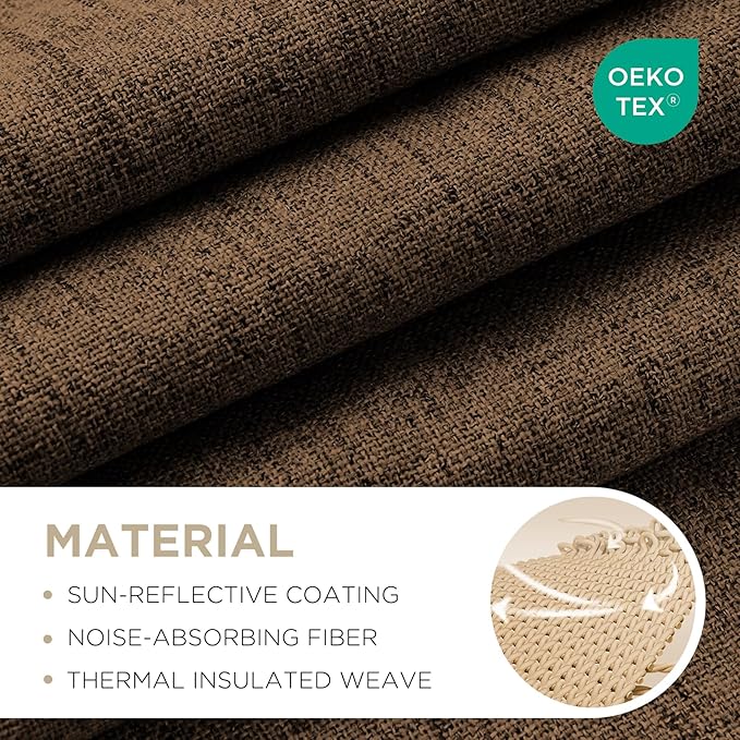 Joydeco Blackout Curtains for Bedroom - Image 2