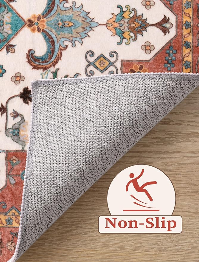 SERISSA Boho Washable Runner Rug - Image 3