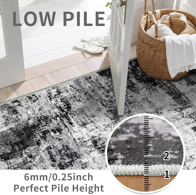 2x3 Small Washable Area Rug: Non-Slip Indoor Door Mat - Image 3