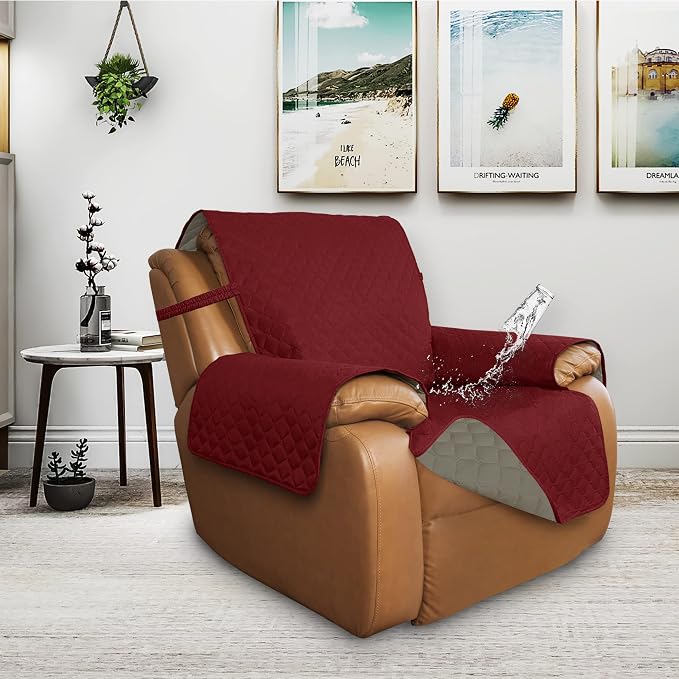 ISSUNTEX Double Protection 100% Waterproof Recliner Covers - Image 2