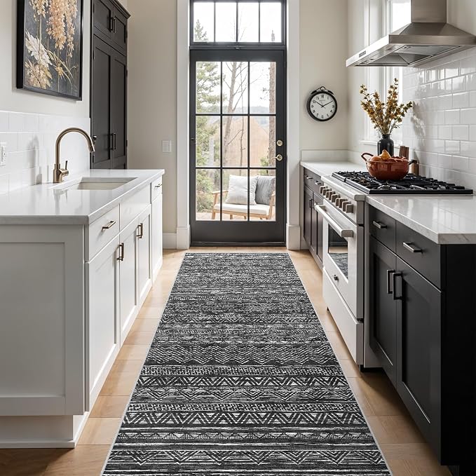 3x7 Washable Hallway Runner Rug - Image 9