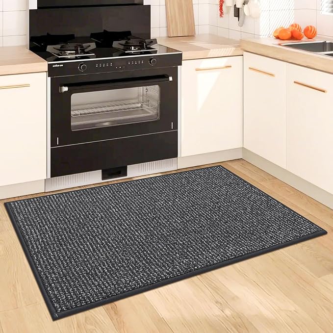 BEQHAUSE Kitchen Rugs and Mats 2PCS, Non-Slip Kitchen Mats - Image 7