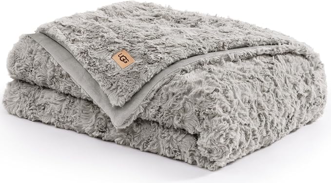 UGG Adalee Faux Fur Twin Blanket, Fluffy Blanket by UGG