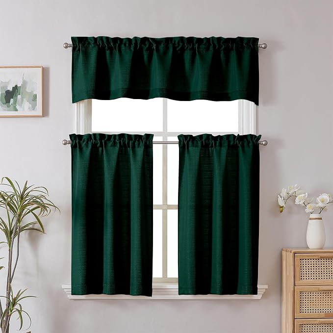 Chyhomenyc Hunter Green Valance - Image 2