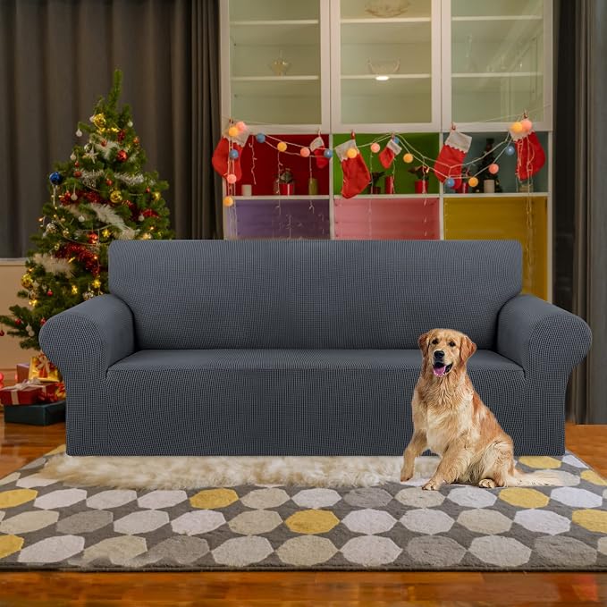 KEKUOU Stretch Sofa Cover Slipcover ，Couch Covers - Image 2