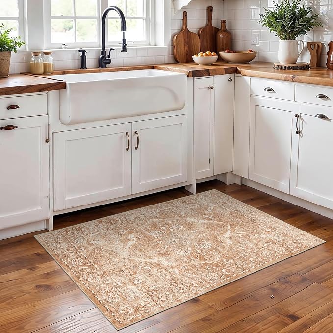 2x3 Entryway Area Rug Washable - Image 2