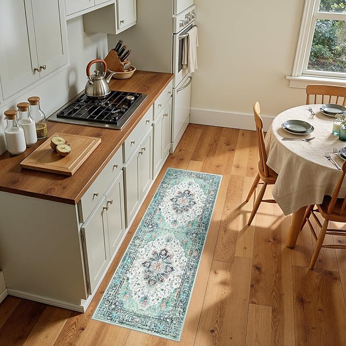 RELEANY Area Rugs 2'x5' Runner Rug Non Slip Washable by RELEANY