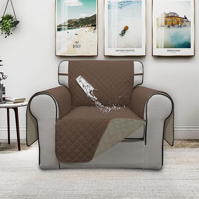 ISSUNTEX Double Protection 100% Waterproof Chair Sofa Covers - Image 2