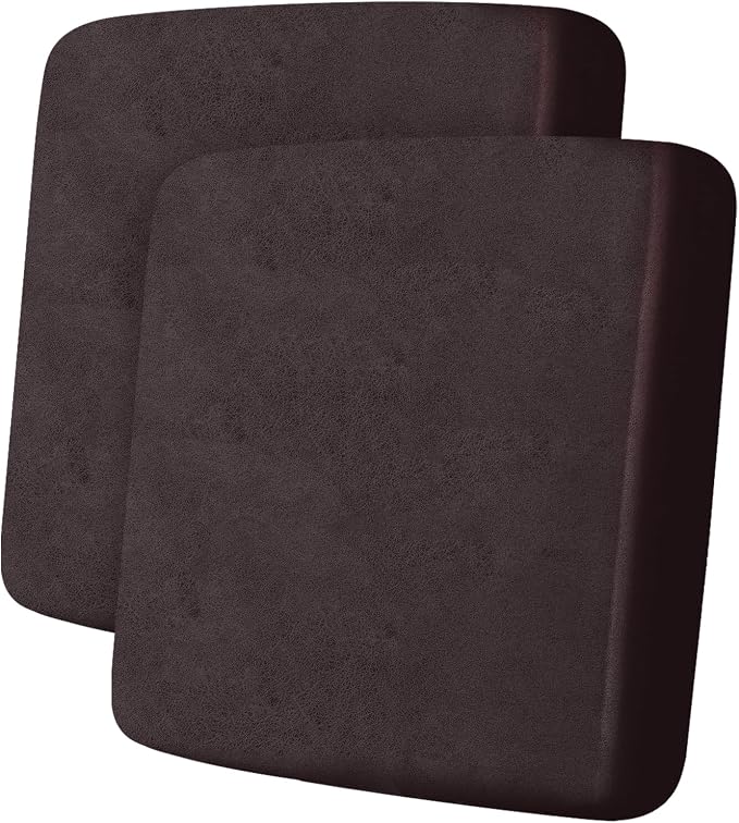 Leather Look Couch Cushion Covers Sofa Seat Slipcovers Sets Couches Furniture by ANARACHON