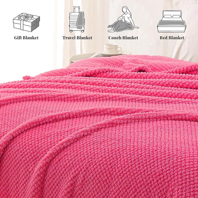 Whale Flotilla King Size Fuzzy Fleece Blanket - Image 8