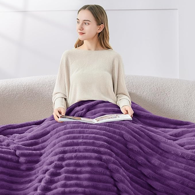 BEDELITE Fleece Throw Blanket for Couch - Image 3