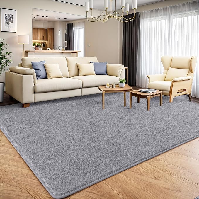 AROGAN 4x6 Feet Shag Area Rugs for Bedroom, Modern Washable Rugs for Living Room - Image 9