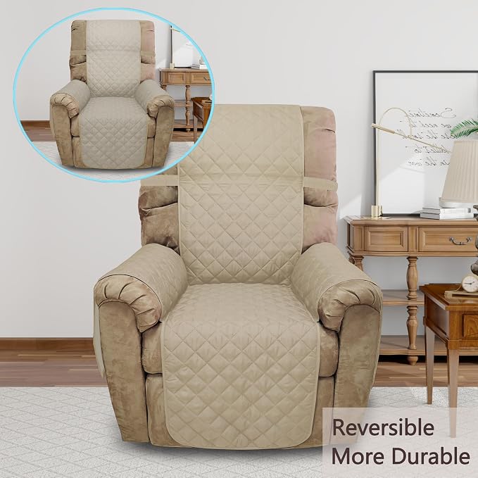 Recliner Chair Covers Reversible Sofa Cover Couch Cover - Image 2
