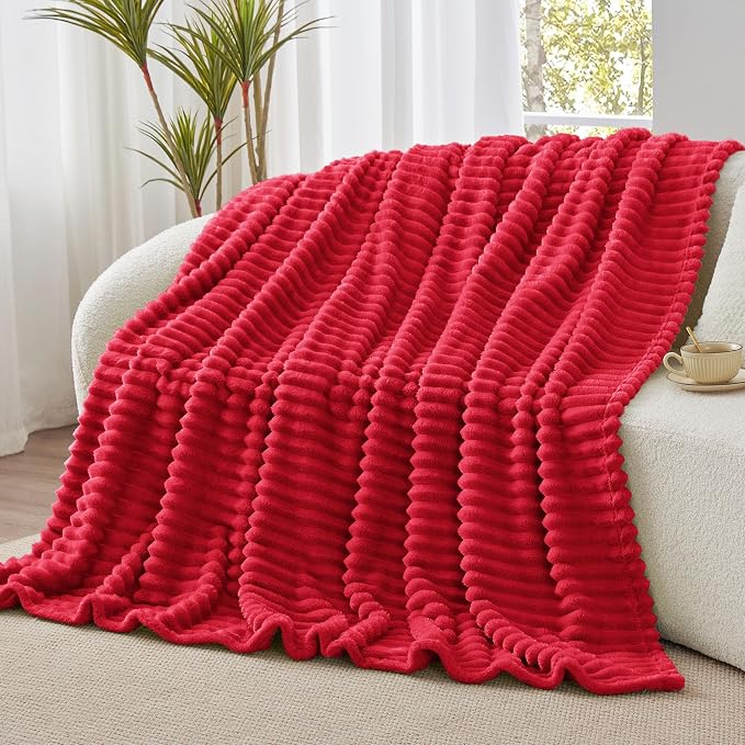 BEDELITE Twin Blanket for Couch & Bed, 300GSM Soft & Warm Fleece Blanket - Image 8
