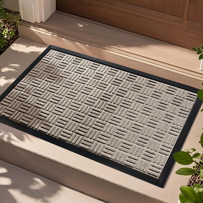 Mibao Front Door Mat, Heavy Duty Durable Welcome Mat - Image 8