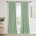Guken 100% Blackout Curtains 120 Inch Length 2 Panels Set by Guken