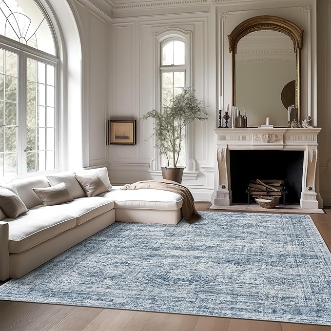 Washable Area Rug 8x10, Large Soft Rugs - Image 2