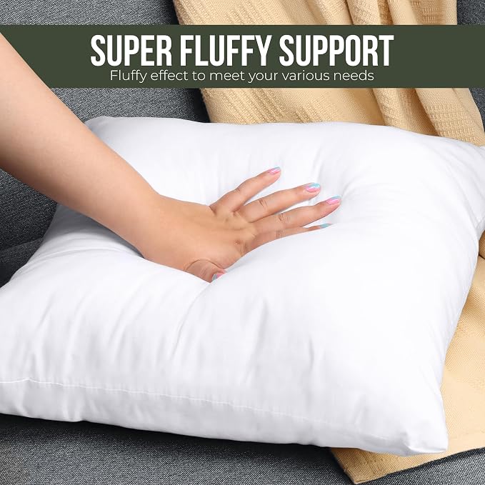 Utopia Bedding Throw Pillows – 17 x 17 Inches Down Alternative Pillows - Image 4