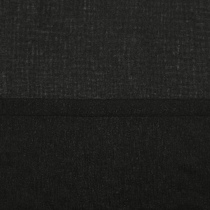 DWCN Black Sheer Curtains for Kitchen Windows - Image 5