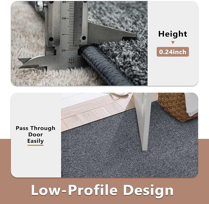 FinRèc 8x10 Washable Area Rugs - Image 6