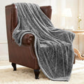 Exclusivo Mezcla Plush Fuzzy Fleece Throw Blanket Extra Large, Super Soft by ExclusivoMezcla