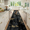 Washable Area Rugs 3x12 Non-Slip Modern Abstract Soft by RELEANY