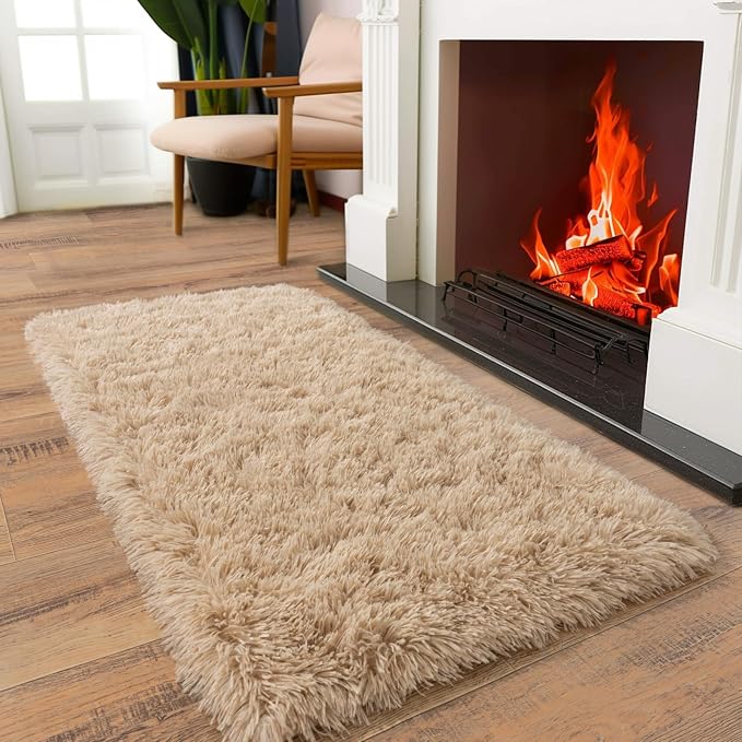 Soft Runner Rugs for Bedroom Hallways New Upgraded Non-Slip Bottom, 2 Packs 2x4 - Image 3