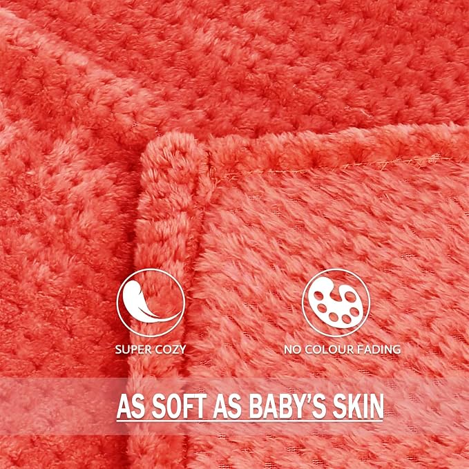 Exclusivo Mezcla Fleece Throw Blanket Extra Large, Super Soft and Warm Blankets - Image 6