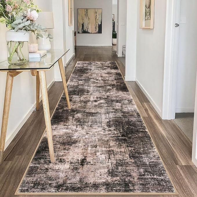 IOHOUZE Abstract Runner Rug 3x10 Ft Washable Runners - Image 7