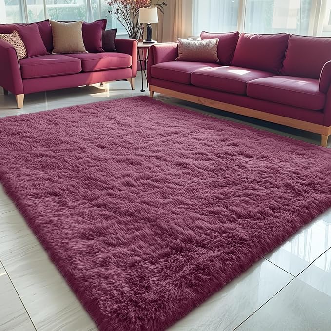 OLANLY 5x8 Machine Washable Large Area Rugs by OLANLY