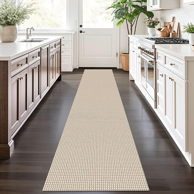 KOZYFLY Runners for Hallways 2x10 ft Washable Kitchen Runner Non Slip Rubber - Image 2