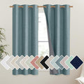 NICETOWN 100% Absolutely Blackout Linen Curtains by NICETOWN