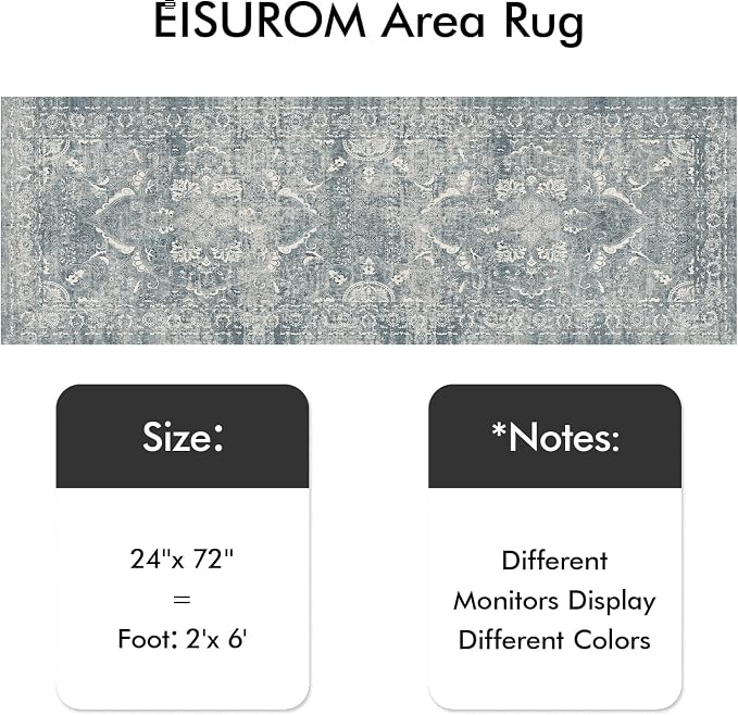 Hallway 2x6 Runner Rug - Image 2