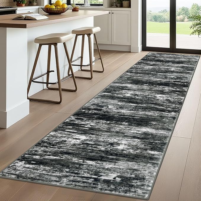 KOZYFLY 3x10 Ft Rug Modern Ombre Runner Rug - Image 7