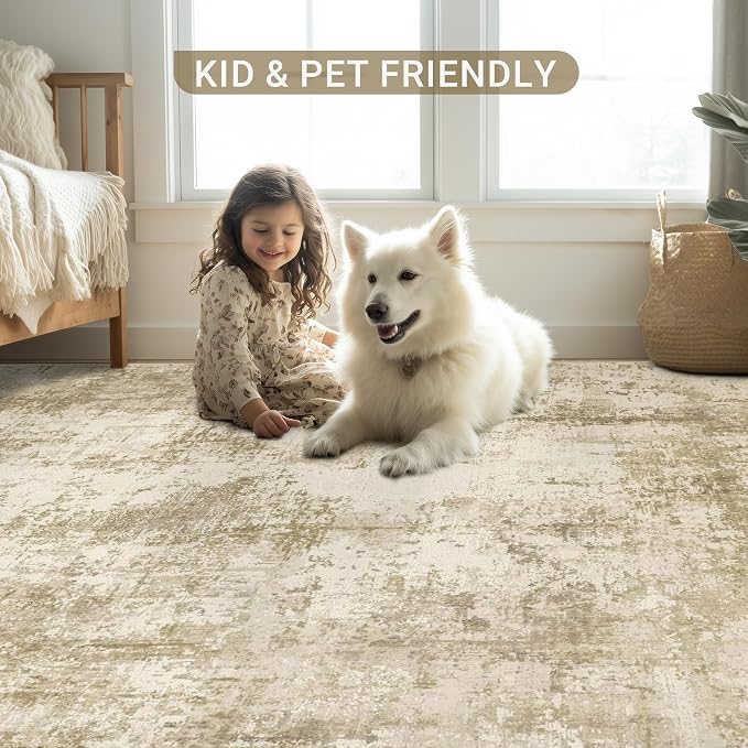 LEPEII 5x7 Area Rugs, Rugs for Living Room, Indoor Non-Slip Washable Rug for - Image 7