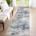 XLUEZ 2x8 Runner Rug for Hallway, Washable Modern Abstract Runner Rugs Neutral by XLUEZ