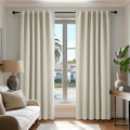 Deconovo Blackout Curtains, Thermal Insulated, W52 x L84 2 Panels, Back Tab by Deconovo
