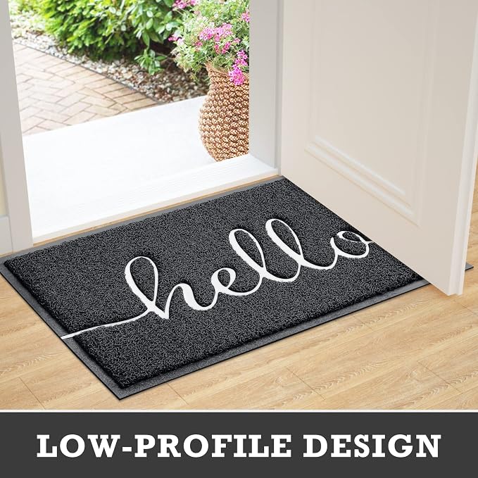 CozyBounty Door Mat Hello Mats Outdoor Indoor Non-Slip Doormat - Image 7