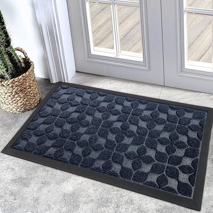 Bulijojo Sturdy Front Entrance Doormats, Durable Heavy Duty Welcome Mat by ShowYourStyle