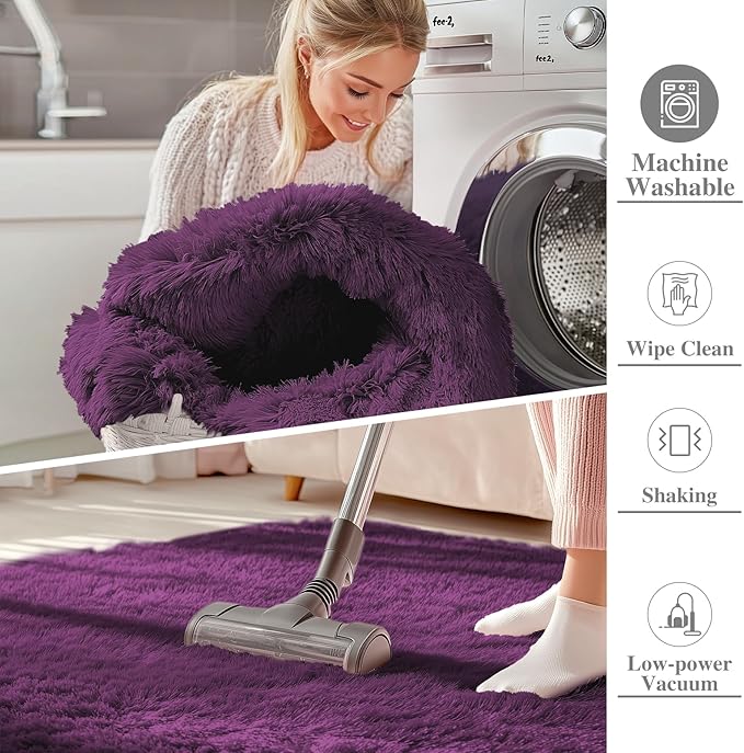 OLANLY 5x8 Machine Washable Large Area Rugs - Image 2