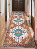 SERISSA Boho Washable Runner Rug by SERISSAHomeDecorCollection