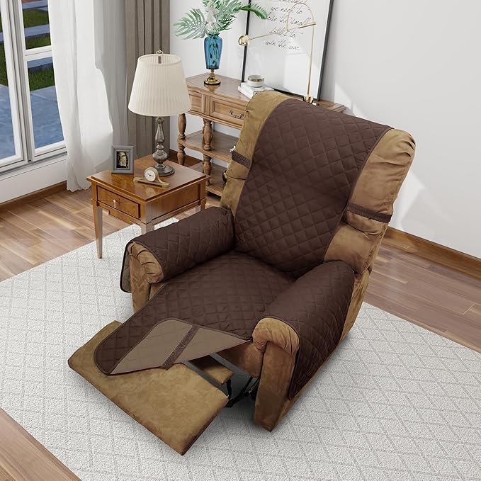 Recliner Chair Covers Reversible Sofa Cover Couch Cover by LuxshareHome