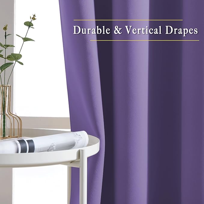 NICETOWN Blackout Curtains for Girls Room - Image 5