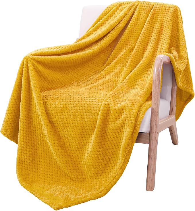 Exclusivo Mezcla Fleece Throw Blanket Extra Large, Super Soft and Warm Blankets by ExclusivoMezcla