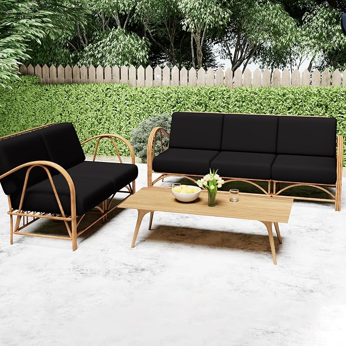 Smiry Printed Couch Cushion Covers, Stretch Soft Couch Covers - Image 2