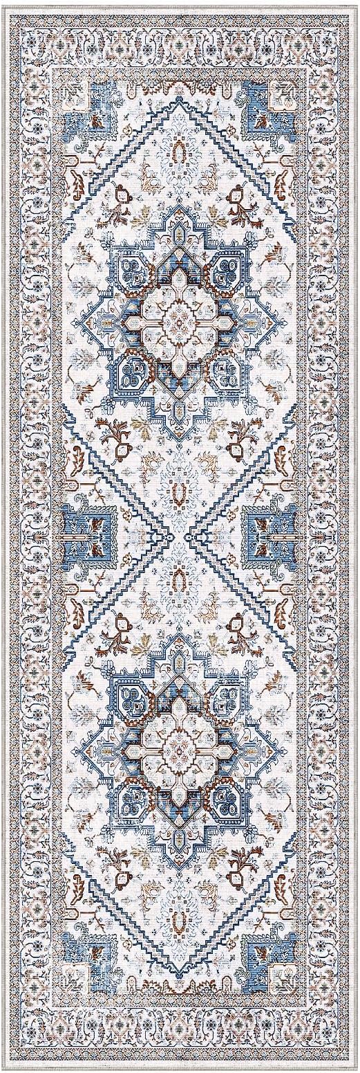 OPPODREAM Soft Entryway Rug 2x6, 2x6 Rug Runner, Neutral Washable Hallways - Image 8