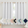 NICETOWN 100% Absolutely Blackout Linen Curtains by NICETOWN