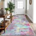 IOHOUZE Abstract Runner Rug 3x10 Ft Washable Runners by iOhouze