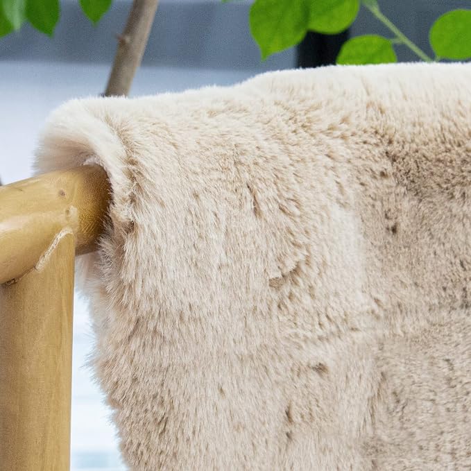 ORINOVA Camel Shaggy Washable Rug 2x10 Runner Rug - Image 3